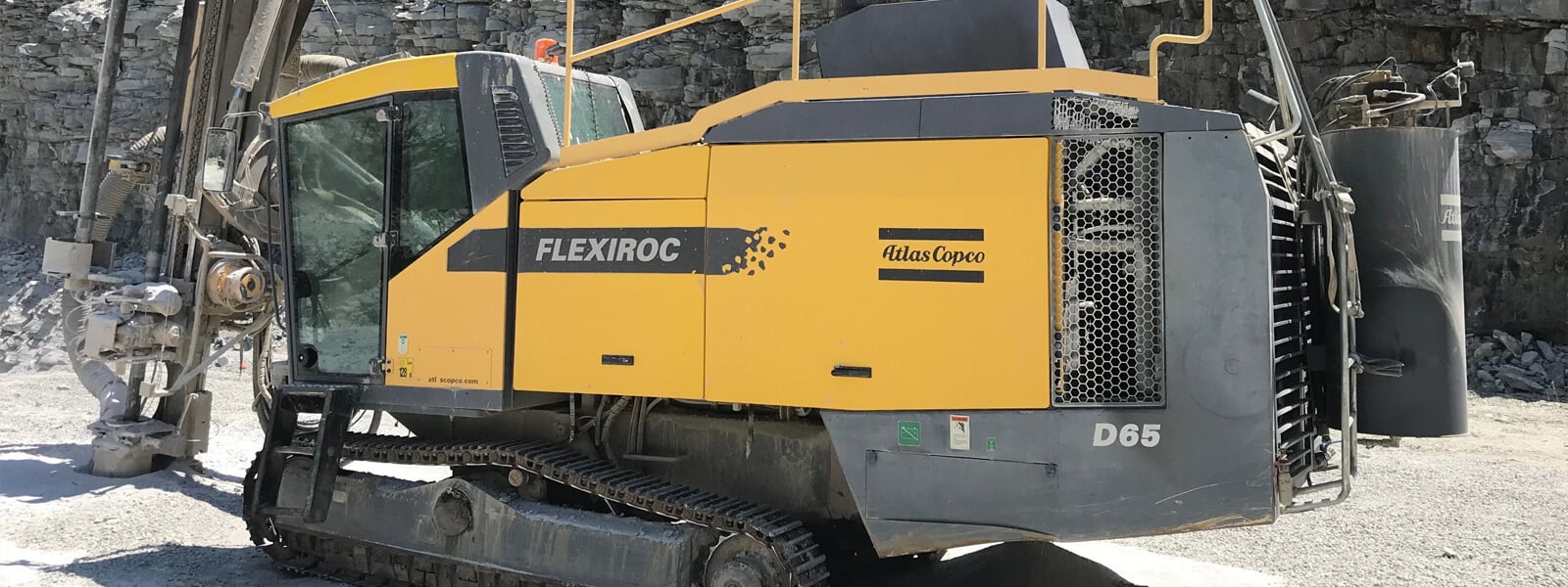 Flexiroc Atlas Copco D65 Rock Drill